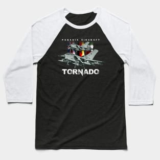 Tornado Fighter Jet Baseball T-Shirt